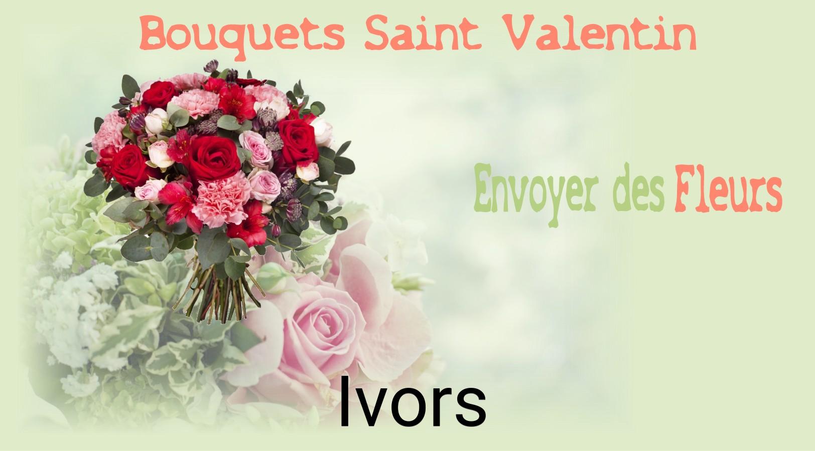 Roses de Saint-Valentin livrées à Ivors